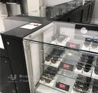 Custom Glass Sunglasses Optical Shop Display Counter Cabinet ...