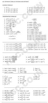 Trigonometric Ratio Maths Formulas List Math Formulas Math Examples