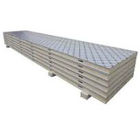 50mm 100 mm Easy Installation PU Sandwich Panel Polyurethane Foam Cold Room  Storage Insulation Sandwich Panels/Boards