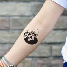 Master Roshi Dragon Ball Z Temporary Tattoo Sticker Set Of 2 Dragon Ball Tattoo Dragon Tattoo Back Piece Dragon Sleeve Tattoos