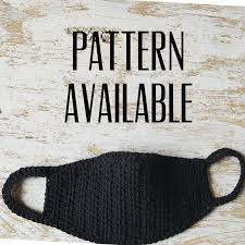 These cricut face mask patterns use common household materials you probably already have and can be made with slots for filters, adjustable ties, and a wire. Crochet Face Mask Pattern Easy 5 Stars Pdf Instant Etsy Crochet Mask Easy Crochet Patterns Crochet Faces