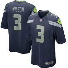 Aldon smith's time with the seattle seahawks was short as the team released the embattled defensive end wednesday. Men S Nike Russell Wilson Navy Seattle Seahawks Game Player Jersey