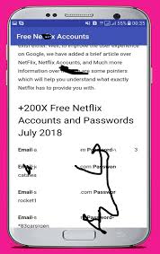 Download netflix latest version 2021. Browser For Free Netflix Account 2018 For Android Apk Download