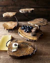 Neiman Marcus Wood Slice Decor Wood Diy Petrified Wood