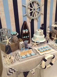 Free shipping on orders over $25 shipped by amazon. We Heart Parties Party Details Eli S 1st Birthday Partyimageid 7b62823c 4682 40cb Bc72 D171f1132 Nautical Baby Shower Boy Baby Boy Shower Beach Baby Showers
