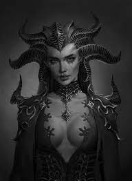ArtStation - Lilith, Sh Mt | Lilith diablo, Goddess art, Demon art