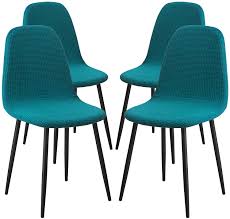Learn how to sew a parsons chair slipcover for the ikea henriksdal bar stool. Buy Searchi Shell Chair Cover Mid Century Modern Style For Kitchen Dining Room Chair Slipcovers Dining Chair Covers Parsons Chair Slipcover Stretch Chair Covers For Dining Room Online In Turkey B08xw2d49j