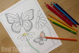 Check spelling or type a new query. Free Butterfly Colouring Pages For Spring Summer Red Ted Art Make Crafting With Kids Easy Fun