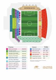 banc of california stadium layout and pricing banc of