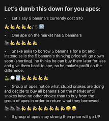 Let us start with a very basic analysis using ev. Tashi Tsenkyap On Twitter Gme Short Squeeze Explained Nicely Snake Melvin Capital Citron Apes Retail Investors Credit The Group