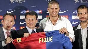 Champions league (2008/09, 2010/11, 2014/15) uefa super cup (2009, 2015) Pique Transformed By United Experience Uefa Champions League Uefa Com