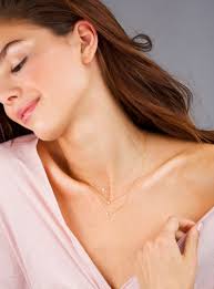 Tiny Layered Diamond Necklace, Gold Layered Necklace, Delicate Gold  Necklace, Layered Diamond Necklace, 14k Gold Solid Necklace