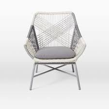 Huron Small Lounge Chair Cushion Ndash Gray In 2020 Small Lounge Chairs Lounge Chair Outdoor Chair Cushions
