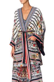 We combine with coach bag and simon karter watch. Kimono With Tie Belt Joie De Vivre Camilla