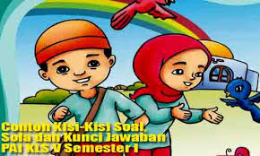 Untuk mengunduhnya silahkan klik link di. Contoh Kisi Kisi Soal Pas Uas Sd Mi Dan Kunci Jawaban Pai Kelas V Semester 1 Kurikulum 2013 Revisi 2017 Media Edukatif