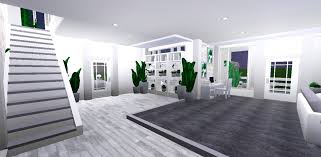 Moreover, the players can build a good story video inside these aesthetic houses. Skullchic White Gray Aesthetic 2 Story House 80k