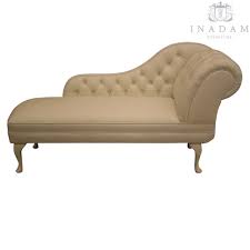 Left and right chaise lounge. Chaise Longue In Ivory Leather Left Or Right Arm Bedroom With Sitting Area Chaise Longue Leather Chaise