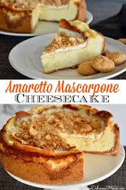 Amaretto Mascarpone Cheesecake This Delicious House Recipe Cheesecake Crust Cheesecake Recipes Cake Recipes For Kids
