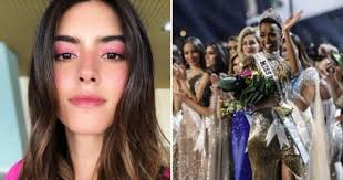 Paulina vega recibió cientos de elogios en redes sociales por su belleza, pero hubo quien criticó el vestido con el que apareció frente a millones de televisores en el mundo que vieron esta transmisión. Lamentar Igual Demais Vestido Miss Universo 2019 Gaeeein Com