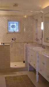 Bath Large Shower No Tub Bathroom Design Bathrooms Remodel Transitional Bathroom Design