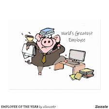 The perfect gift idea for your brother or sister, aunt or uncle. Employee Of The Year Postcard Postcard Funny Quotes Merchandise