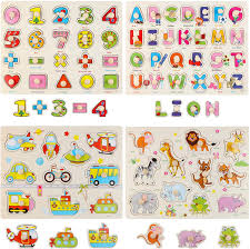 It comes with the territory of caring for a being that is constantly doing things that are unsafe while also making frequent and repeated unreasonable requests. Wondertoys 4 Pcs Wooden Peg Puzzles Alphabet Toddlers For Online Limited Product Set