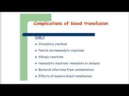 Image result for Transfusion Complication