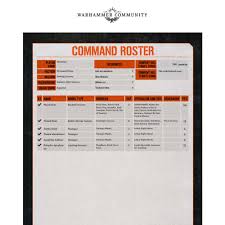 And you'd like a fast, easy method for opening it and you don't want to spend a lot of money? Kill Team Command Roster And The Servants Of The Abyss Warhammer Community