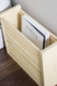The most common magazine holder diy material is wood. How To Make A Diy Magazine Holder Erin Spain