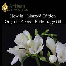 We Re Delighted To Offer A Fine Handmade Organic Enfleurage Of Freesia Https Artisanessential Essential Oils For Babies Essential Oils Essential Oil Blends