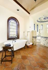 6909 west ray road, suite 5, chandler, az 85226. Red Tile Flooring Powder Room Transitional With Shaker Bathroom Cabinets Los Angeles Bedding And Bath Manufacturers Retailers