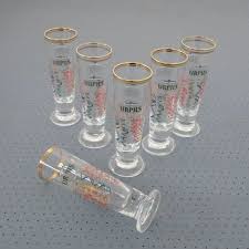 6 Alte Karlsberg Ur Pils 2 Cl Schapsglaser Stamper Glaser Etsy Voss Bottle Water Bottle Bottle