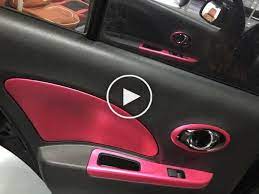 Diy Car Matte Pink Vinyl Wrap Diy Car Matte Pink Car Interior Design