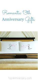 Romantic 13th Wedding Anniversary Gift Ideas 13th Wedding Anniversary Gift 13th Anniversary Gifts Anniversary Gifts