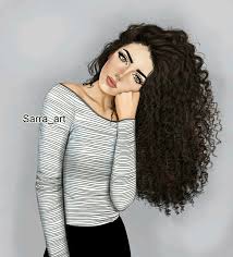 Epingle Par Khadija Sur Coiffure Dessin De Cheveux Boucles Dessin De Cheveux Dessin Fille