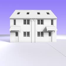 Tiara ville at subang ss16, kuala lumpur. 3d British 2 Storey Semi Detached Model
