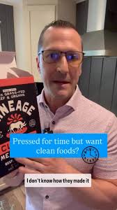 Pressed for time but want clean foods? Use a healthy ceramic or stainless  steel pan, make a smoothie with organic broccoli sprouts, wild blueberries,  avocado, walnuts, protein, and mix fresh herbs into