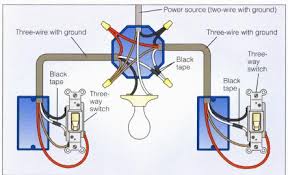 2 way light switch with power feed via switch (two lights). Wiring A 3 Way Switch