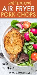 Air Fryer Pork Chops Are Everything Delicious Pork Chops Should Be Only Healthi Air Fryer Pork Chops Keto Pork Chops Pork Chop Recipes