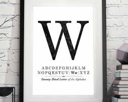 Initial monogram letter w logo design vector template. Letter W Serif Etsy De