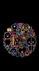 Here you can download the best bts background pictures for desktop, iphone, and mobile phone. Bts Bt21 Desktop Wallpaper Page 1 Line 17qq Com
