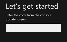 How Do I Find The Console Update Screen Code Microsoft Community
