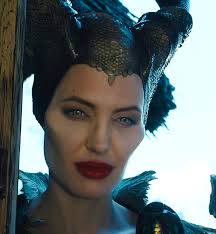Fairy godmother with her litter beastie. #maleficent #angelinajolie #movie