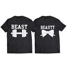 Beauty And Beast Shirts For Couples Shop Clothing Shoes Online