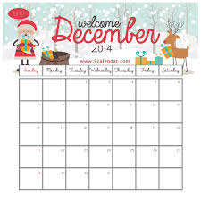 December 2014 Calendar December Daily Printables December 2014 Calendar Kids Calendar