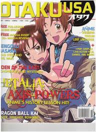 Otaku usa is a bimonthly magazine published by sovereign media, which covers various elements of the otaku lifestyle (such as anime, manga, video games, cosplay and japanese popular music). Hetalia Axis Powers Anime In Otaku Usa Magazine Hetalia Archives
