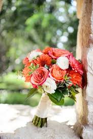 Coral and green wedding bouquets. Wedding Bouquets For Coral And Green Wedding Wedding Decoration