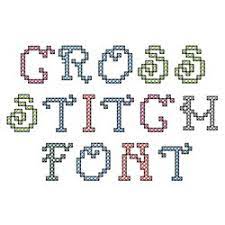 Find the perfect cross stitch alphabet stock photo. Styles Embroidery Font Cross Stitch Letters From Annthegran