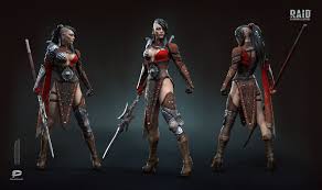 Artstation Barbarian Stanislav Ostrikov Raid Shadow Legends Barbarian Fantasy Character Design
