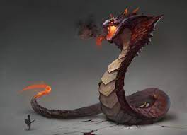 Snake Anima 08 Fantasy Monster Creature Concept Art Fantasy Beasts